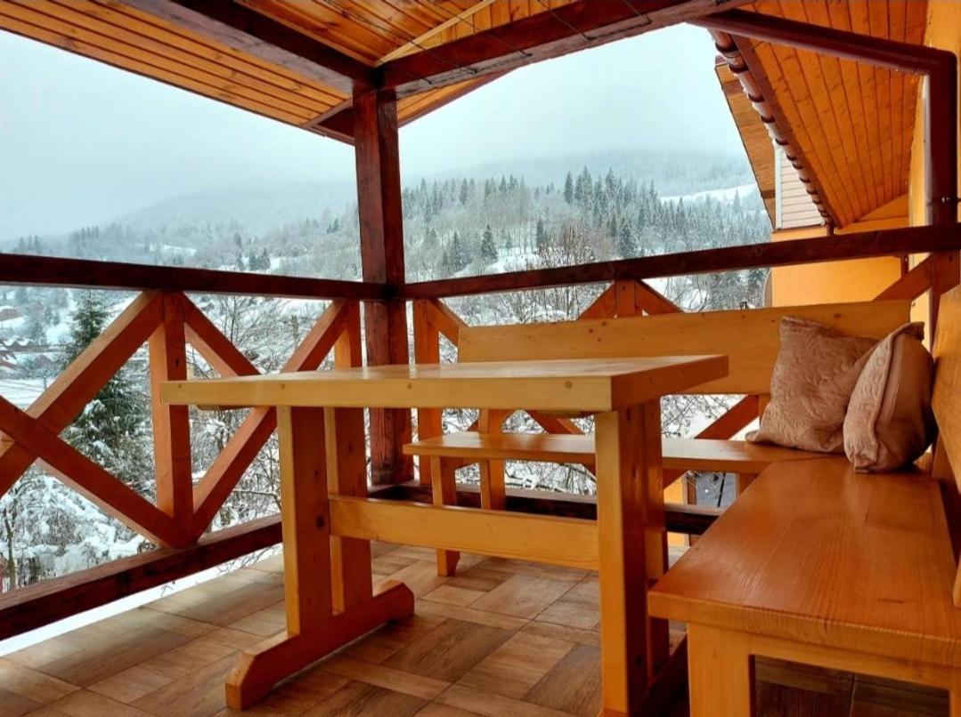 Захід Сонця Hotel Slavske Exterior foto
